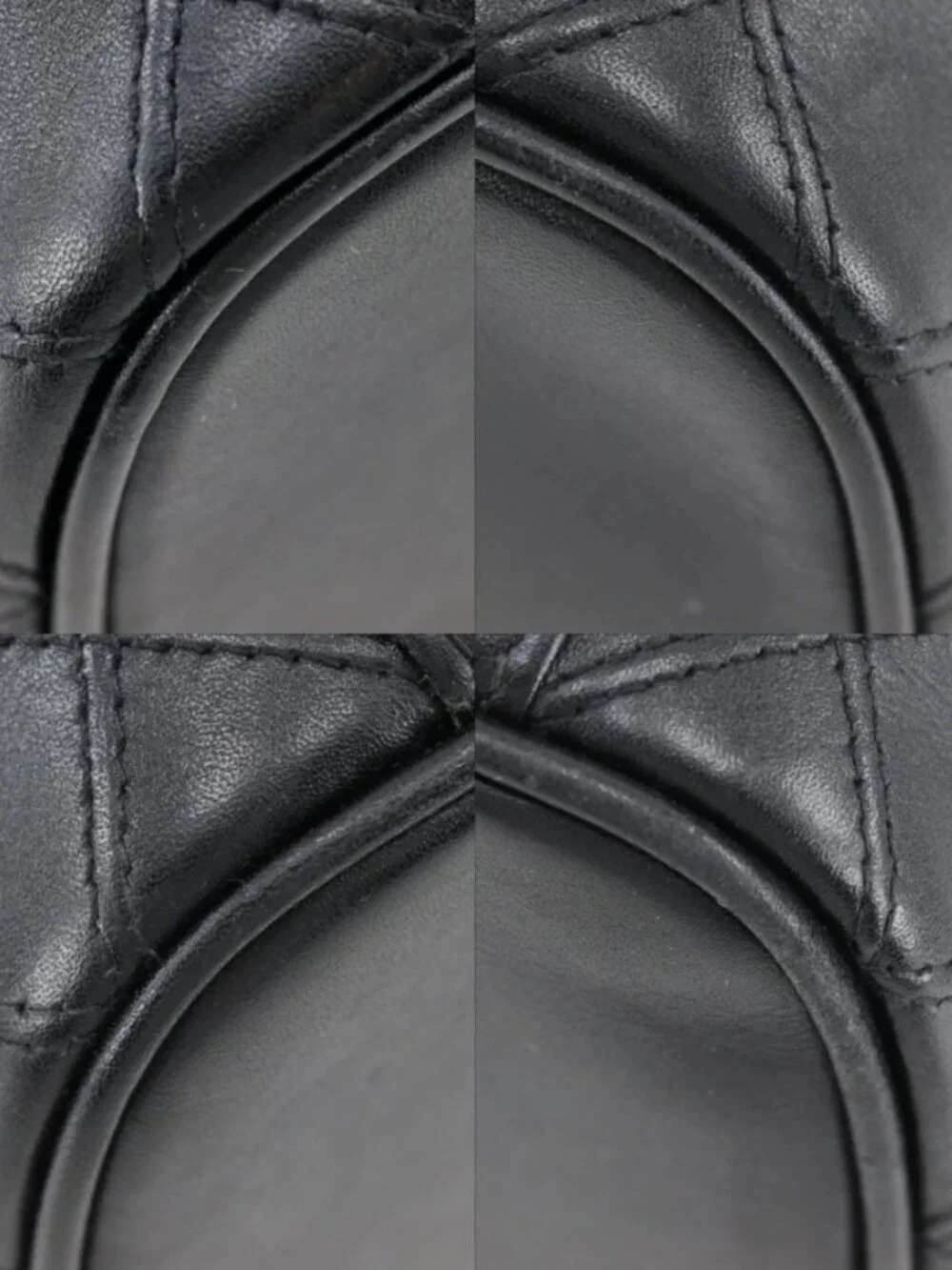 CHANEL Bicolole Vanity Pouch black Calfskin Women